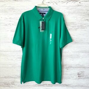 NWT TOMMY HILFIGER Kelly Green Polo Shirt XL